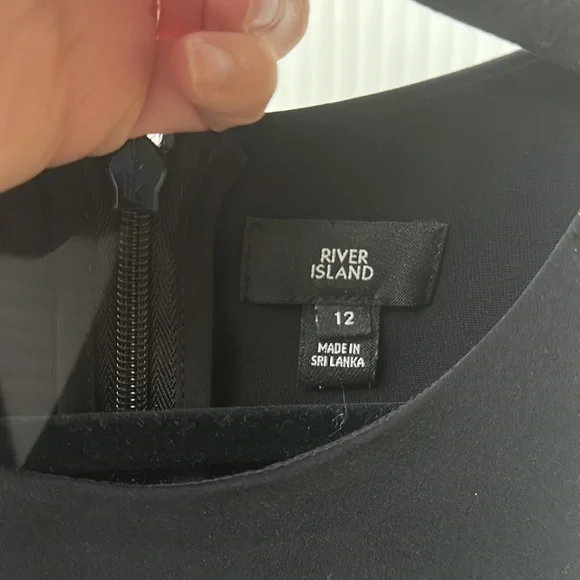 Black sleeveless mini dress/playsuit - Picture 4 of 5